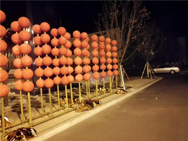 哈爾濱松北泡沫道具景觀制作安裝 (2)