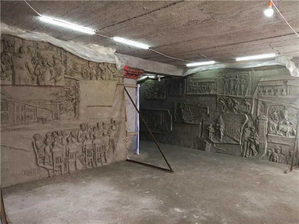 東北農(nóng)業(yè)大學(xué)校史館主題浮雕設(shè)計(jì)制作 (1)